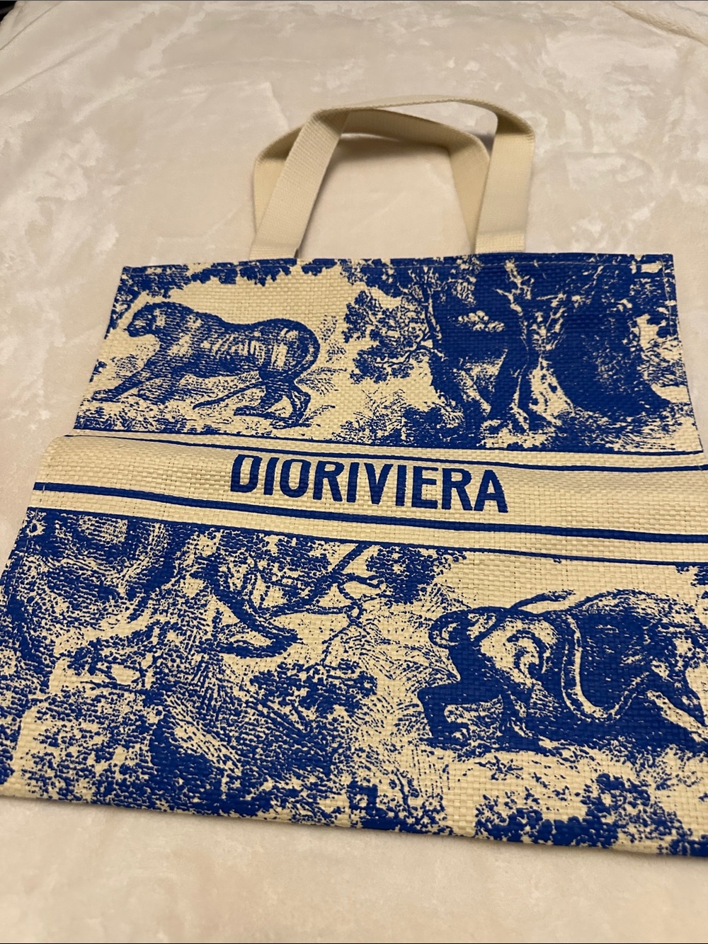 Christian Dior beach bag